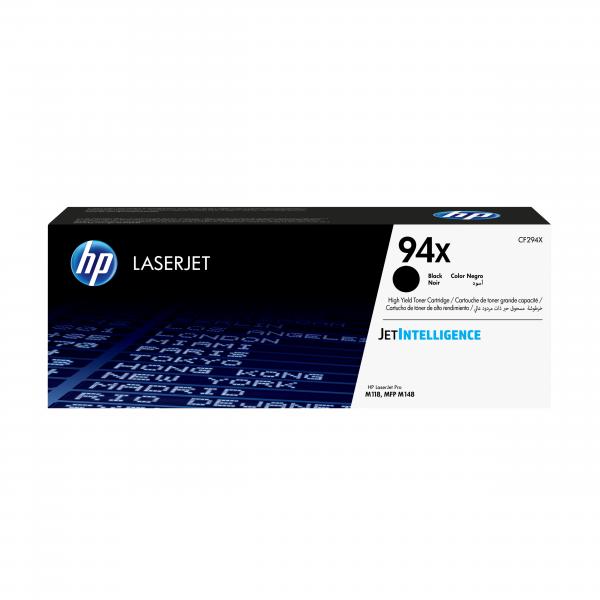 Hp Toner Nero Cf294x 94x Alta Capacita