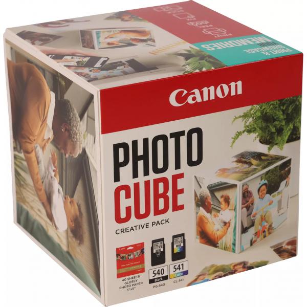 Canon Photo Cube Creative Pack - Lucido - Confezione Da 2 - Nero, Colore (ciano, Magenta, Giallo)