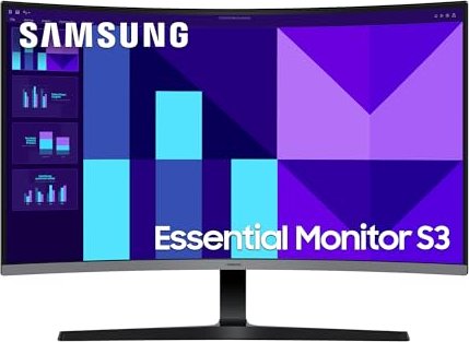 Samsung Essential Monitor S39gd Full Hd 81,3cm (32 Zoll) Full Hd, 4ms, Hdmi, Curved, Flicker Free, 100hz (ls32d396gauxen)