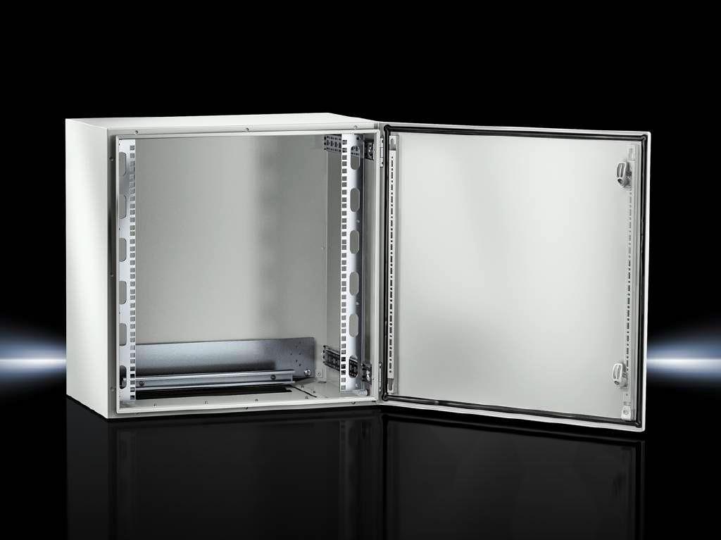 Rittal Ax - Gehäuse - Geeignet Für Wandmontage - Ral 7035 - 7u - 48,3 Cm (19") (7641350)