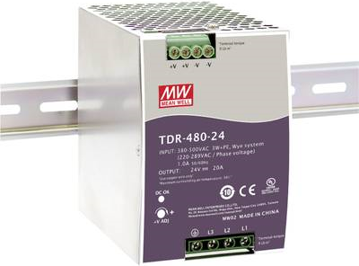 Mean Well TdR-480-24 Netzteil & Spannungsumwandler (tdR-480-24)