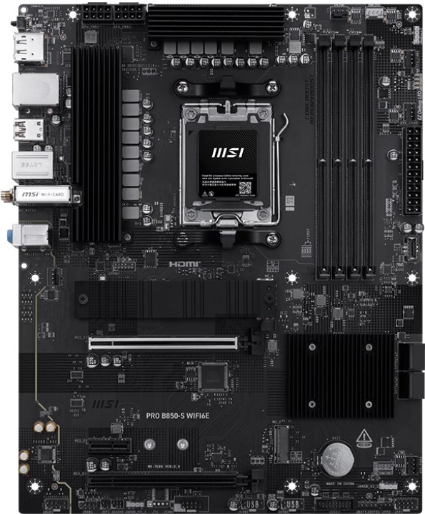 Msi Pro B850-S Wifi6e - Mainboard - Atx (7e80-002r)
