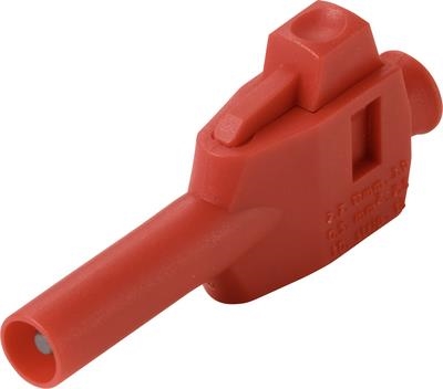 Voltcraft MP-4 Laborstecker Mit Klemmanschluss Stecker Gerade StifT-O Rot 50 St (vC-17002935)