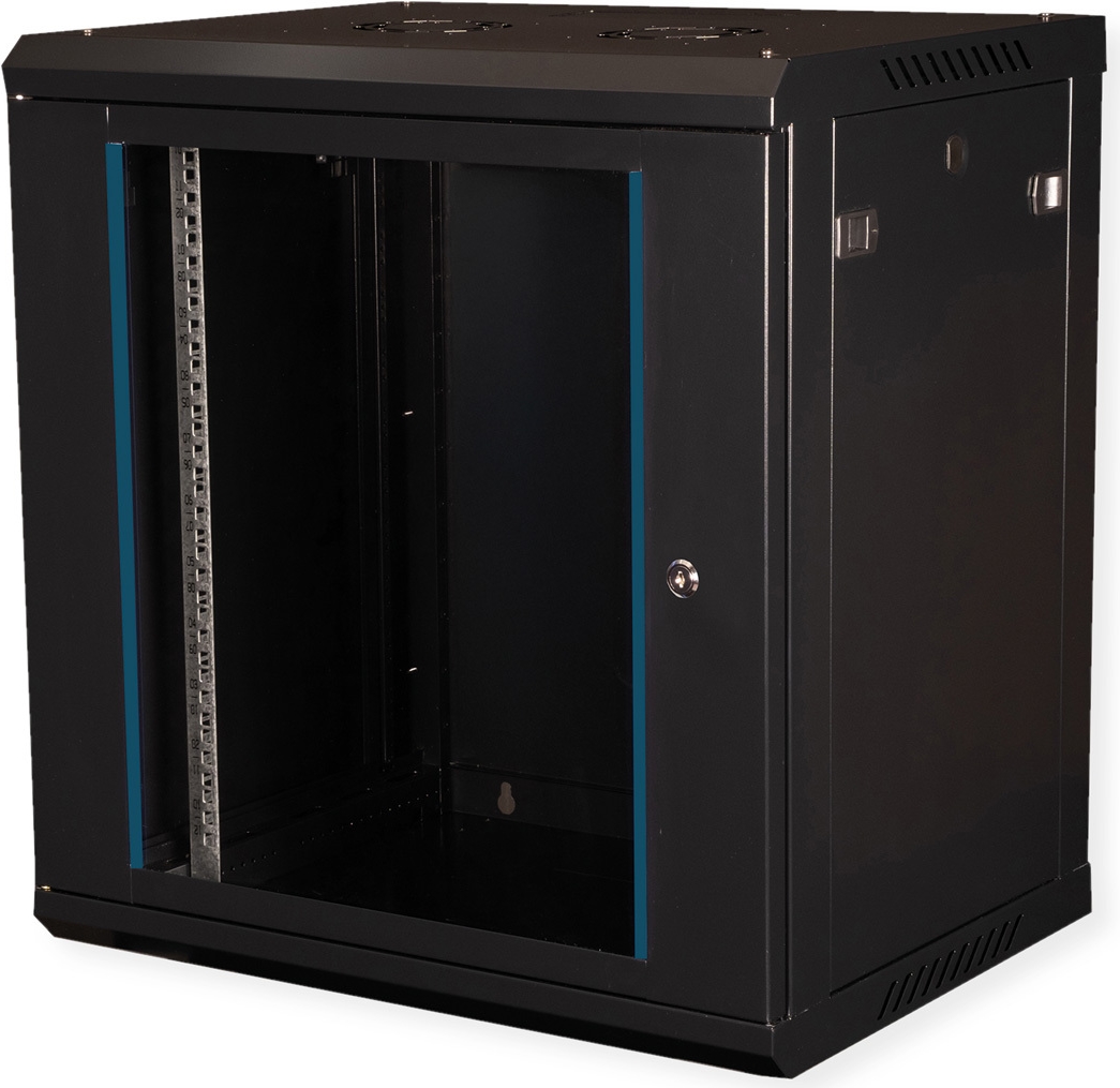 Value 19-Zoll Wandgehäuse 600x450mm Schwarz Bausatz - Wandgehäuse (26.99.0825)