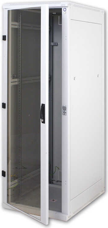Triton 19"-Netzwerkschrank Rma Von - 42 He - Bxt 600x600 Mm - Lichtgrau - Sichttür - Rückwand (rmA-42-A66-CaX-N1)