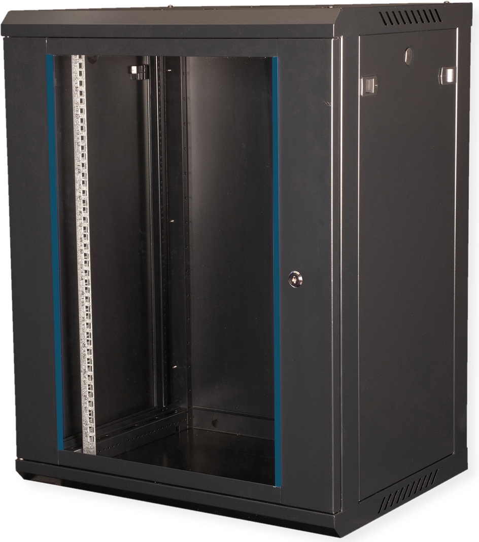 Value 19-Zoll Wandgehäuse 600x450mm Schwarz Bausatz - Wandgehäuse (26.99.0826)