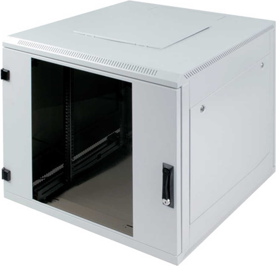 Triton 19"-Serverschrank/netzwerkschrank Rma Von - 15 He - Bxt 600 X 800 Mm - Lichtgrau - Sichttür - Rückwand (rmA-15-A68-CaX-N1)