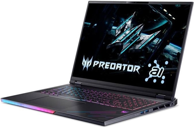 Acer Predator Helios 18 Ai Ph18-73 - Intel Core Ultra 9 275hx / 2.7 Ghz - Win 11 Pro - Geforce Rtx 5090 - 128 Gb Ram - 1.024 Tb Ssd Nvme + 1.024 Tb M