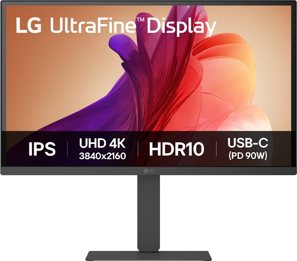Lg Smart Monitor 27u730A-B.aeu, 27", 4k Uhd (3840x2160), Hdr10, Ips, Webos 24, UsB-C (90w), Bluetooth, DcI-P3 90%, Hdmi, Displayport (27u730A-B.aeu)