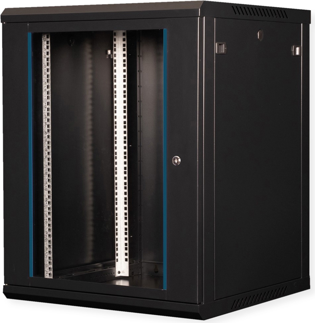 Value 19-Zoll Wandgehäuse 600x600mm Schwarz Bausatz - Wandgehäuse (26.99.0831)