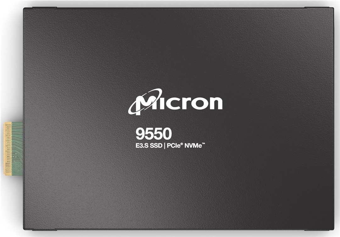 Micron 9550 Max - Ssd - Enterprise, Mixed Use - Verschlüsselt - 12.8 Tb - Intern - E3.s (e3.s) - Pci Express 5.0 X4 (nvme) - 256-BiT-Aes - Tcg Opal E