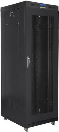 Lanberg Stehender 19"-Rackschrank 37u 600x800 Schwarz (ff01-6837-23bl)