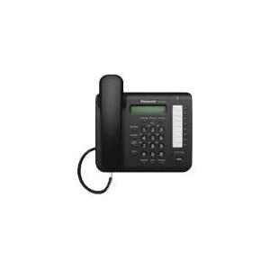 Panasonic KX-Nt551nE-B Standard IP-Terminal Schwarz 1 Zeilen Display 8 Freie Tasten Freisprechen Hd Voice Gb Switch Poe (kX-Nt551nE-b)