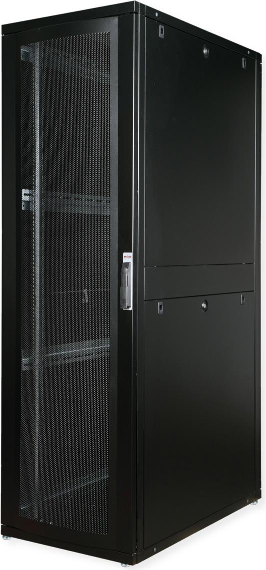 Roline 19 Zoll Serverschrank Pro 42 He 600x1000 Bxt Schwarz (26.21.0160)