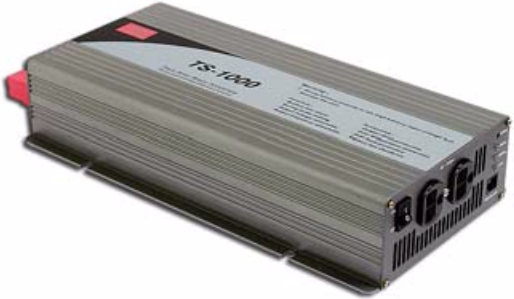 Mean Well TS-1000-212b - 50/60 Hz - Universal - DC-TO-Ac - Batterieentladung - Überspannung - Überhitzung - Überladung - Umgekehrte Polarität - Kurzs