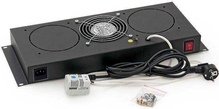 Triton 48,30cm (19")wandgehäuse,zbh. RbA-X-A6-Serie, Lüftereinheit Mit (raB-CH-X24-X1)