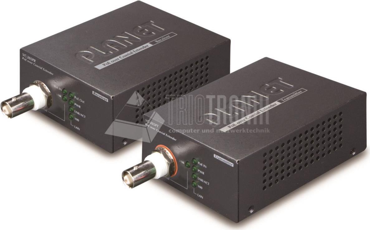 Planet VC-205-Kit - Schnelles Ethernet - 10/100base - -10 - 60 °c - -20 - 70% - 5 - 95 °c - 5 - 95% (vC-205-Kit)