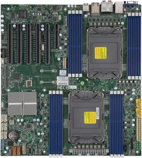 Supermicro X12daI-N6 - Motherboard - Erweitertes Atx - Lga4189-Sockel - C621a Chipsatz - UsB-C Gen2, Usb 3.2 Gen 1, Usb 3.2 Gen 2 - 2 X Gigabit Lan -