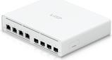 Ubiquiti Unifi Uisp Switch Plus - Switch - Managed - 4 X 2,5gbasE-T + 4 X 10gb Ethernet Sfp+ - Desktop, An Rack Montierbar, Wandmontierbar - Passives