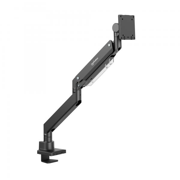 Manhattan 462594 Supporti A Parete Per Tv 144,8 Cm [57] Scrivania Nero (tv/monitor Desk Mount Gas Full - Motion 42in Cclamp/grom 200x200)