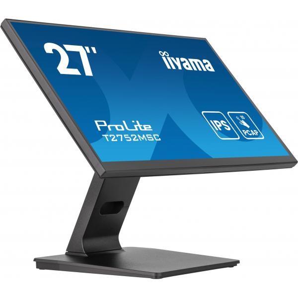 Iiyama Prolite T2752msC-B1ag Monitor Pc 68,6 Cm [27] 1920 X 1080 Pixel Full Hd Led Touch Screen Nero (27 T2752msC-B1ag Touchscreen Monitor - 27 Black