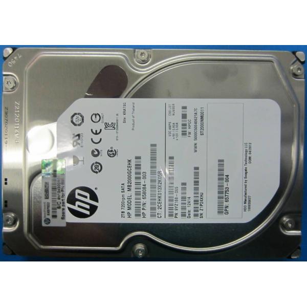 Hpe 2tb NoN-HoT-Plug Sata Hdd Disco Rigido Interno 7200 Giri/min 3.5 (2tb 7.2k Rpm Sata - 2tb NoN-HoT-Plug Sata Hdd, - 3.5, 2000 Gb, 7200 Rpm - Warra