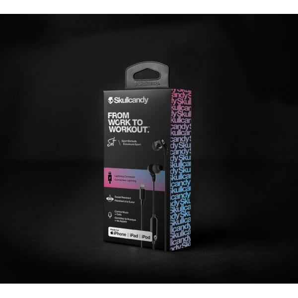 Skullcandy Set Auricolare Cablato IN-Ear Musica E Chiamate Nero (set Headset Wired IN-Ear - Calls/music Black - Warranty: 12m) - Image 4