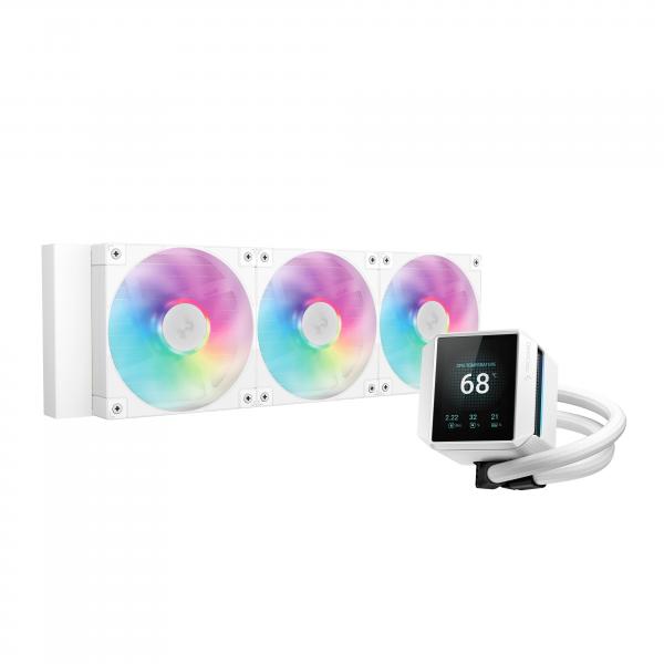Deepcool Mystique 360 Wh Argb Processore Raffreddatore Di Liquidi Tutto In Uno 12 Cm Bianco 1 Pz (deepcool Mystique 360 Wh Argb Liquid Cpu Cooler Wit