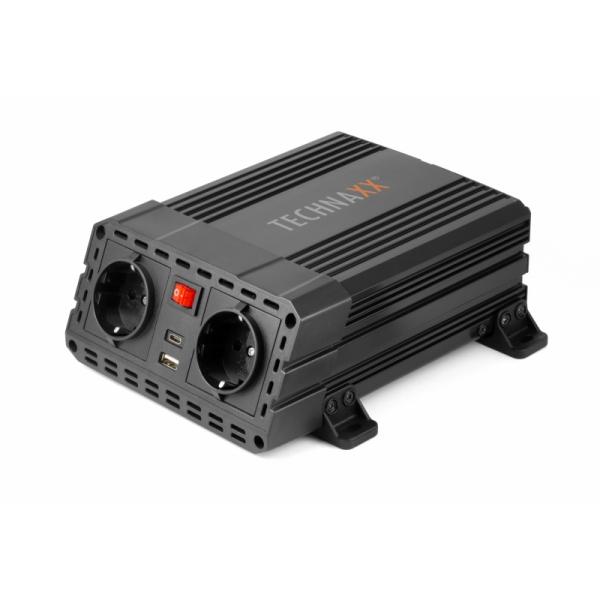Technaxx Te19 Adattatore E Invertitore Auto 600 W Nero (te19)
