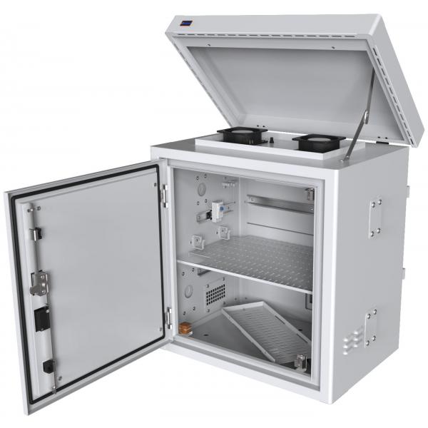 Lanview Rcctv003 Rack 0u Bianco (maxi Radius Pole Mounted Cctv - Cabinet For 4 Cameras 650 X - 450 X 725mm - White - Warranty: 60m) - Image 3