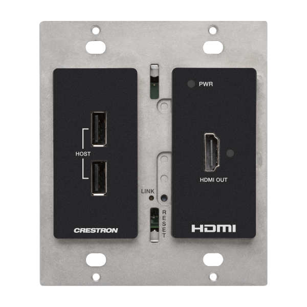Crestron HD-RxU-4kZ-101-2G-B Moltiplicatore Av Ricevitore Av Nero (dm Essentials 4k60 4:4:4 - Receiver F/ Hdmi And Usb 2.0 Sig) - Image 3