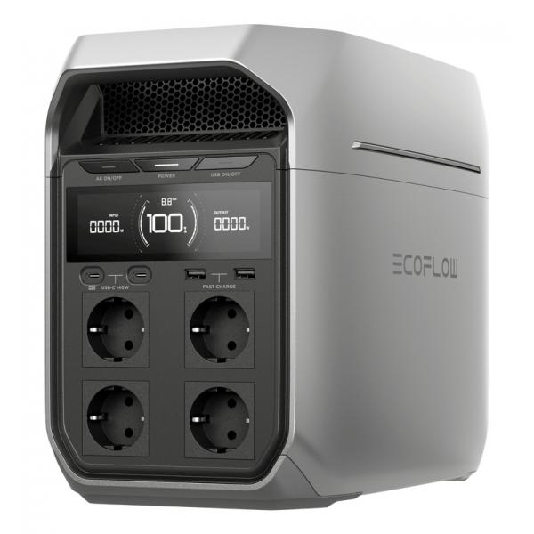 Ecoflow Delta 3 Plus Stazione Di Alimentazione Portatile Litio Ferro Fosfato [lifepo4] 1800 W 12,5 Kg (delta 3 Plus - Portable - Powerstation EF-DL-H