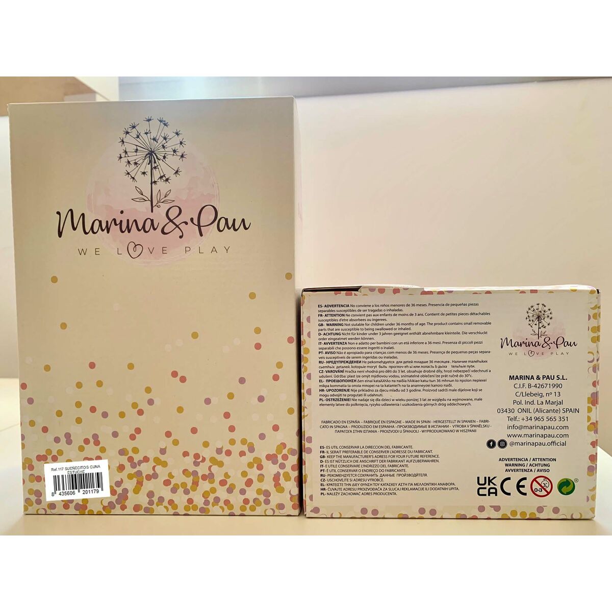 Baby Doll Marina & Pau 26 cm - Image 3