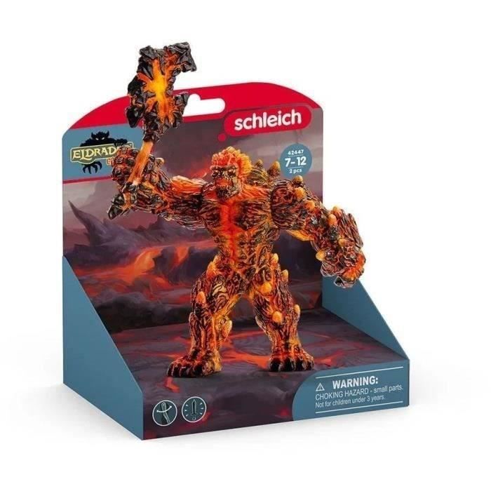Schleich - Golem Di Lava Con Arma - 42447 - Gamma Eldrador - Image 3