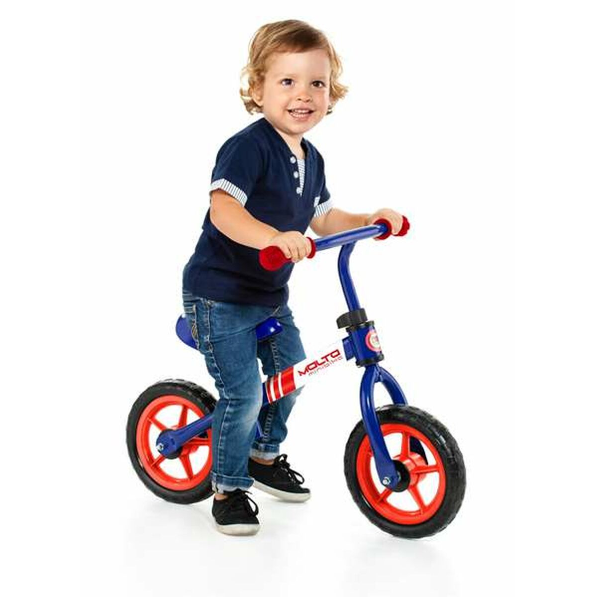 Bicicletta Per Bambini Moltó Minibike Azzurro - Image 3