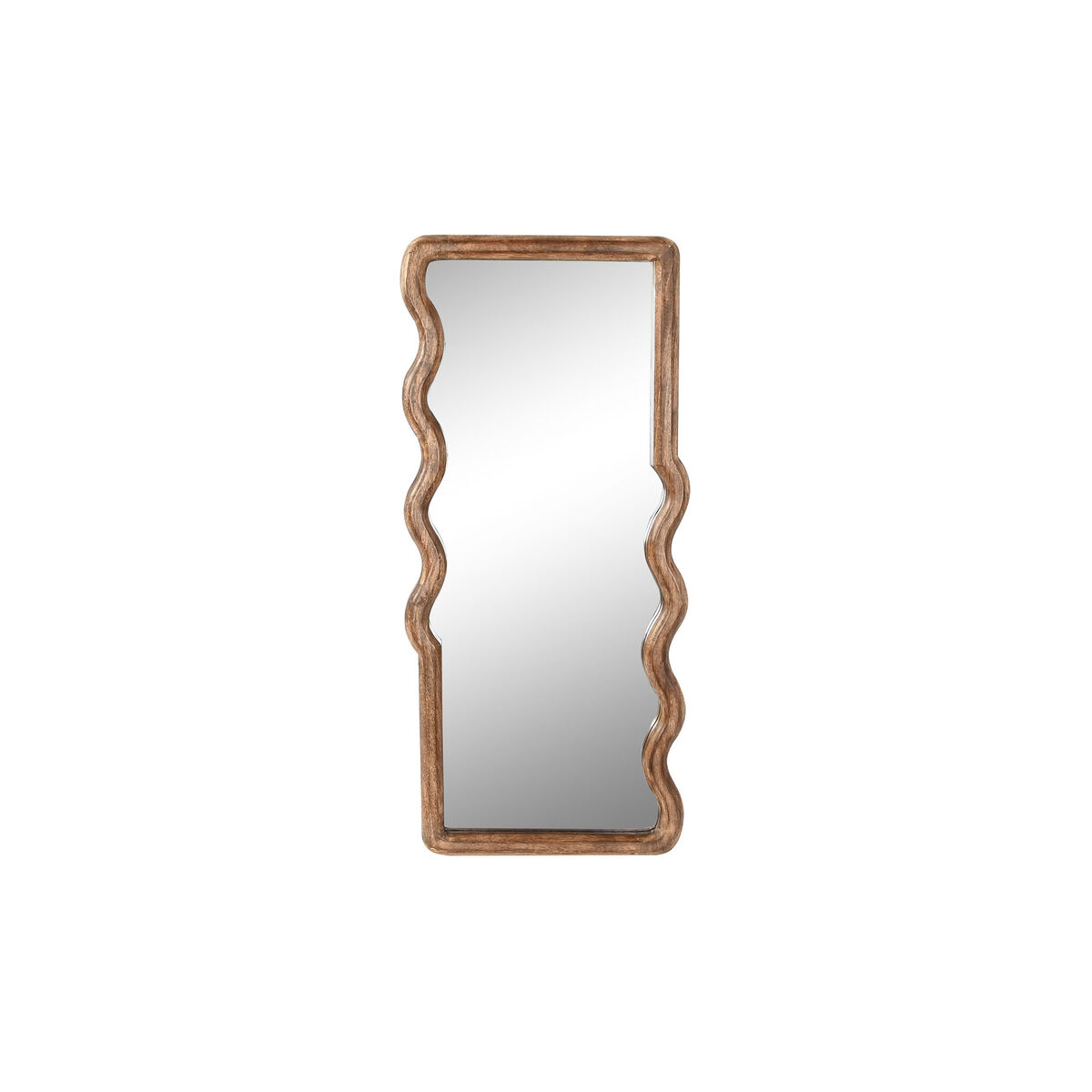 Specchio Da Parete Home Esprit Marrone Legno Di Mango Città 44 X 3 X 100 cm