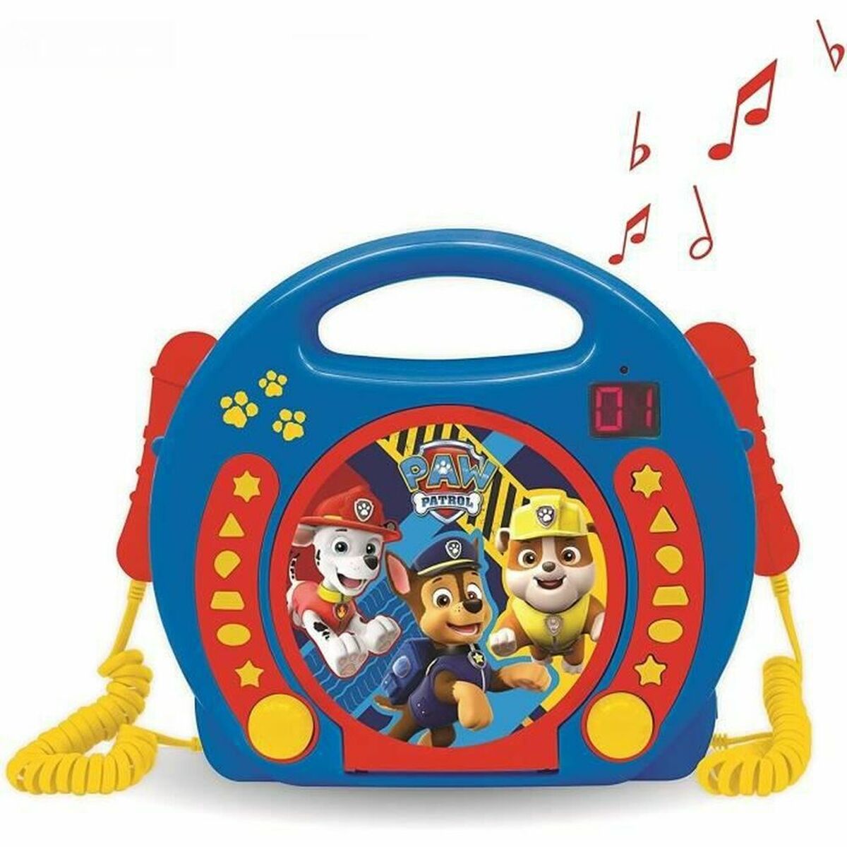 Riproduttore Lexibook The Paw Patrol Cd Microfono Karaoke X 2