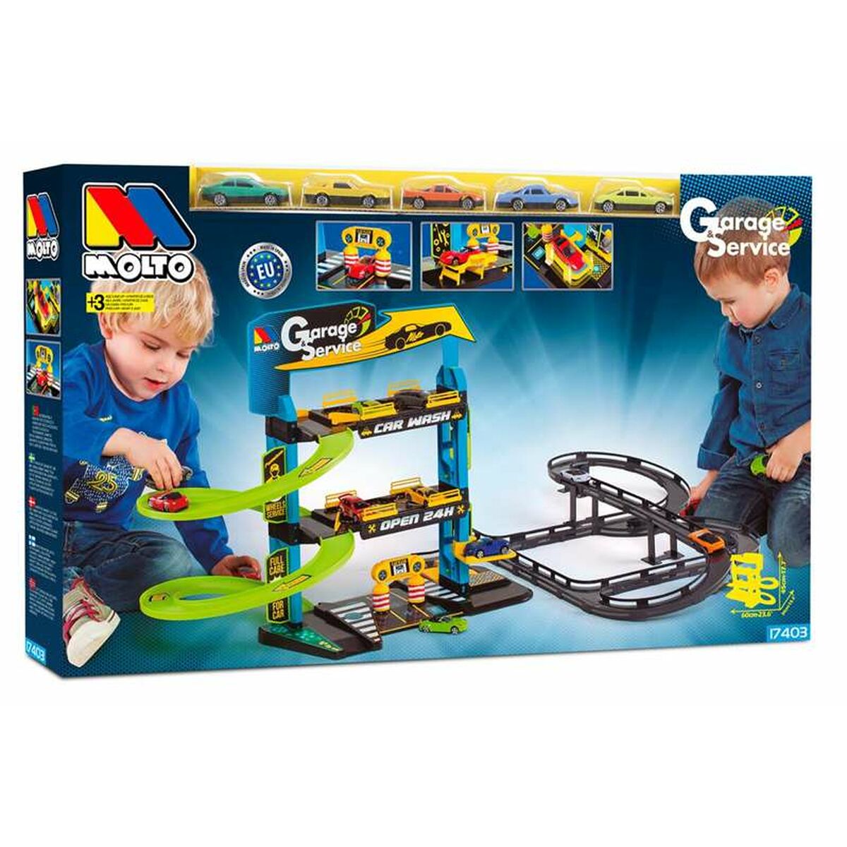 Parcheggio Con Veicoli Moltó 17403 59 X 55 X 33 cm