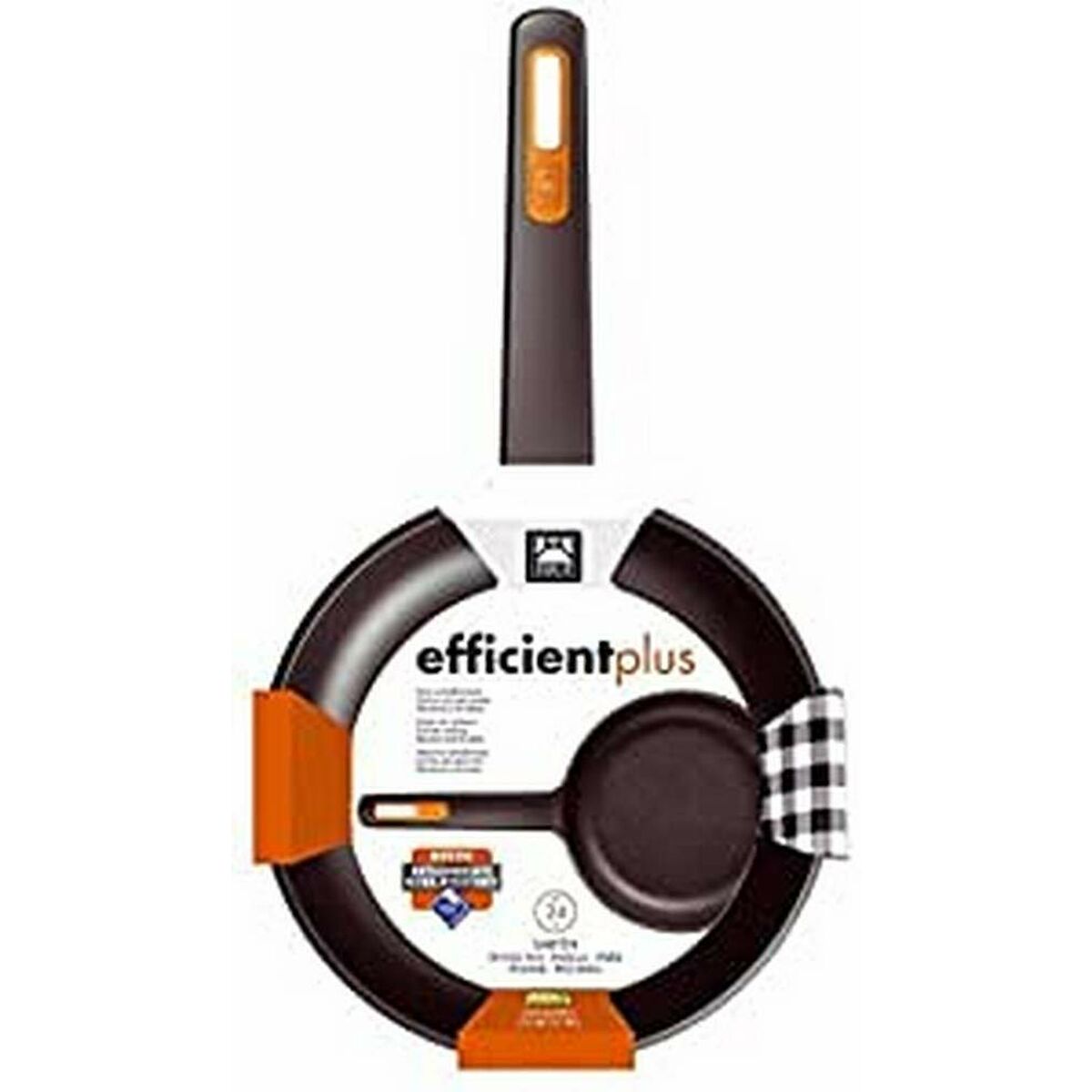 Padella Bra Efficient Plus Nero Alluminio Ø 28 cm