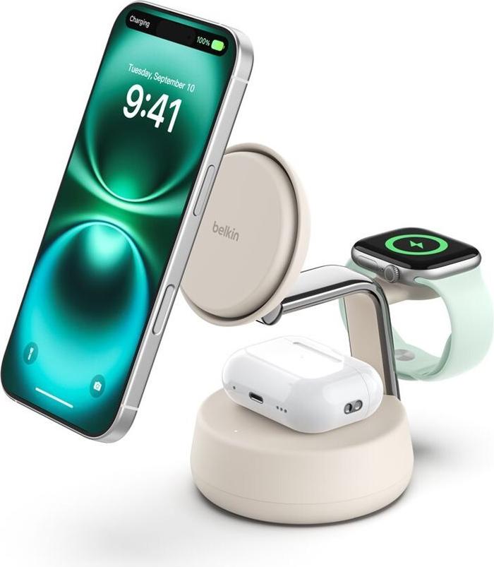 Belkin Ultracharge Pro 25 Watt Qi2 Mag (wiz040kqsd)