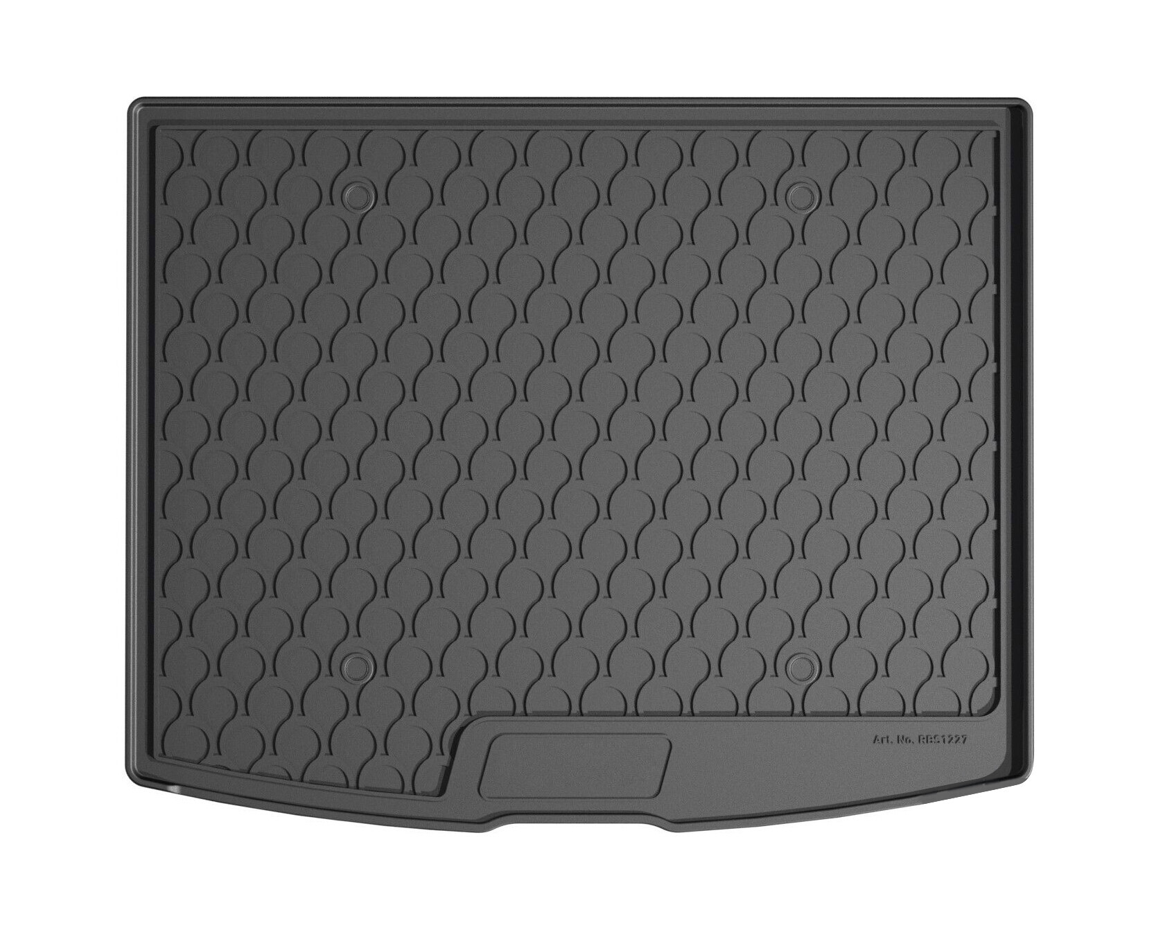 Vasca Baule Su Misura In Gomma Sintetica - Compatibile Per  Bmw Serie 2 Active Tourer (12/21>) Anche Ibrida, Panca Post. Fissa