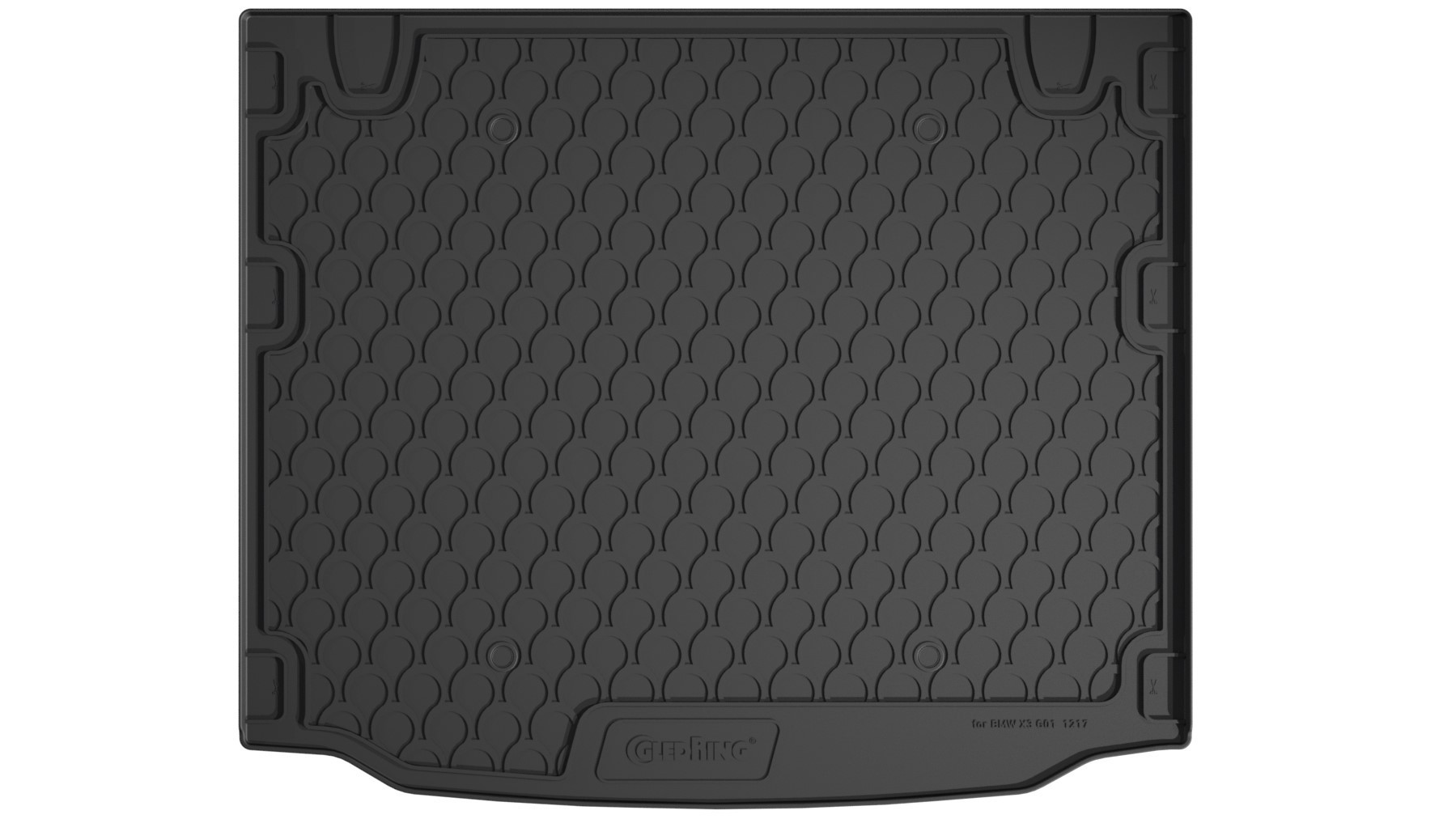 Vasca Baule Su Misura In Gomma Sintetica - Compatibile Per  Bmw X3 (g01) (08/17>08/24) Baule Alto, No Ruota Di Scorta