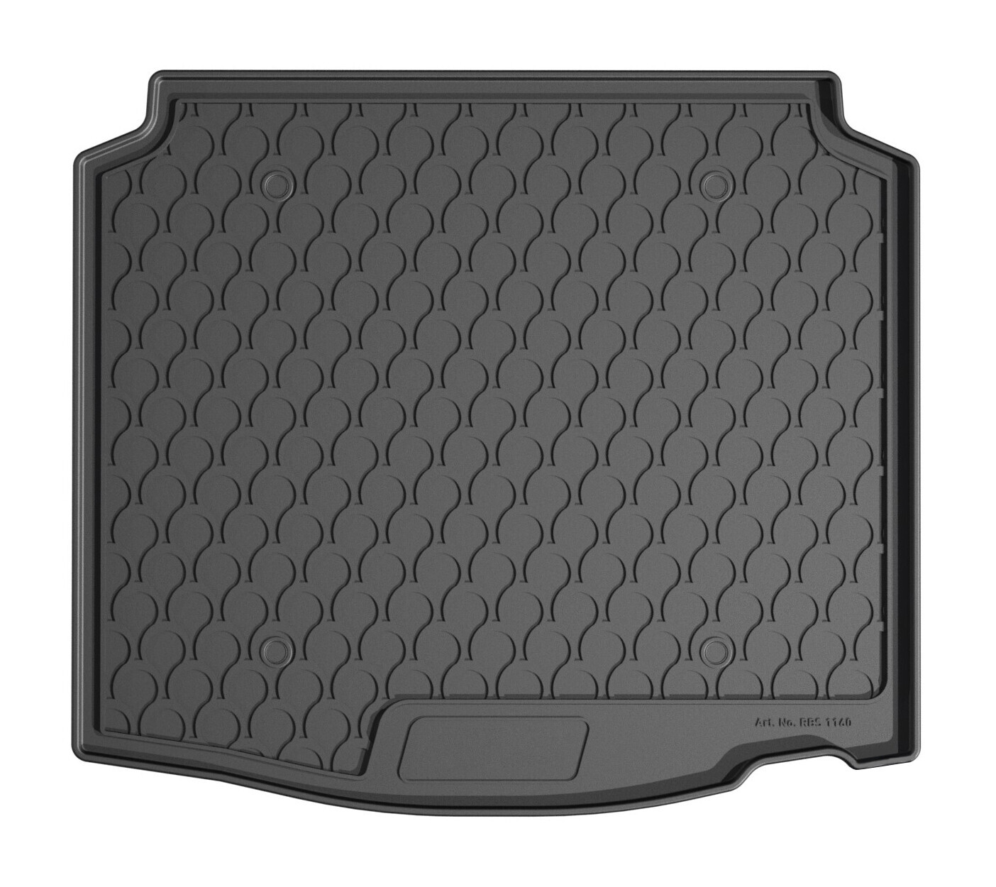 Vasca Baule Su Misura In Gomma Sintetica - Compatibile Per  Toyota Corolla Cross 5p (09/22>) 4wd, Baule Alto