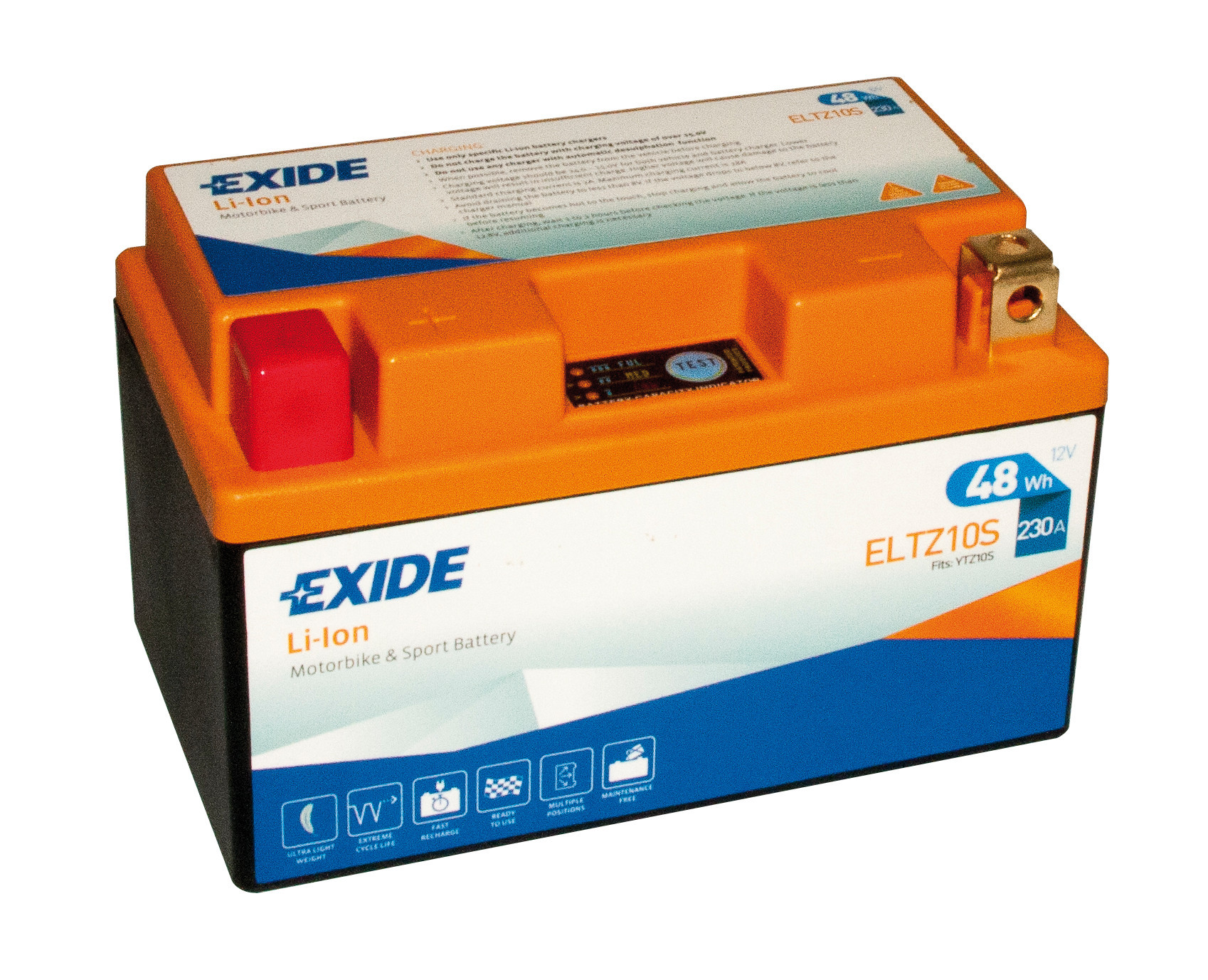 Batteria 12v - Exide Bike LI-Ion Lifepo4 - 48 Wh - 230 A