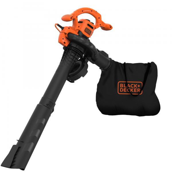 Aspirapolvere Soffiante Con Filo Black+decker Bebl260-Qs 2600 W - Capacità 40 L Volume Di Aspirazione 11,8 M3/min