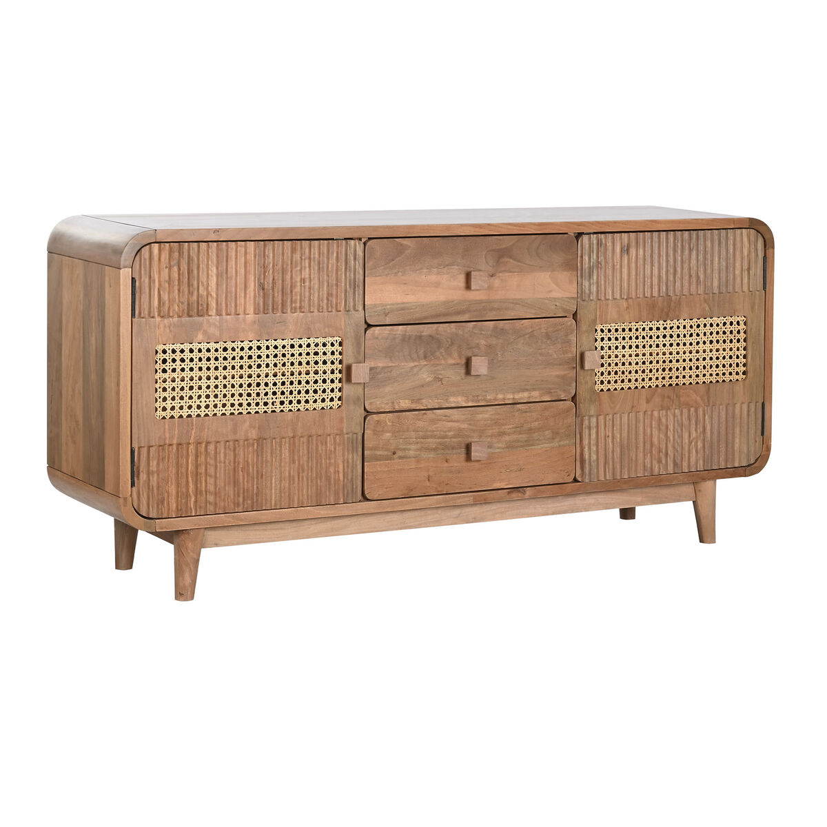 Credenza Dkd Home Decor Naturale Legno 160 X 38 X 75 cm
