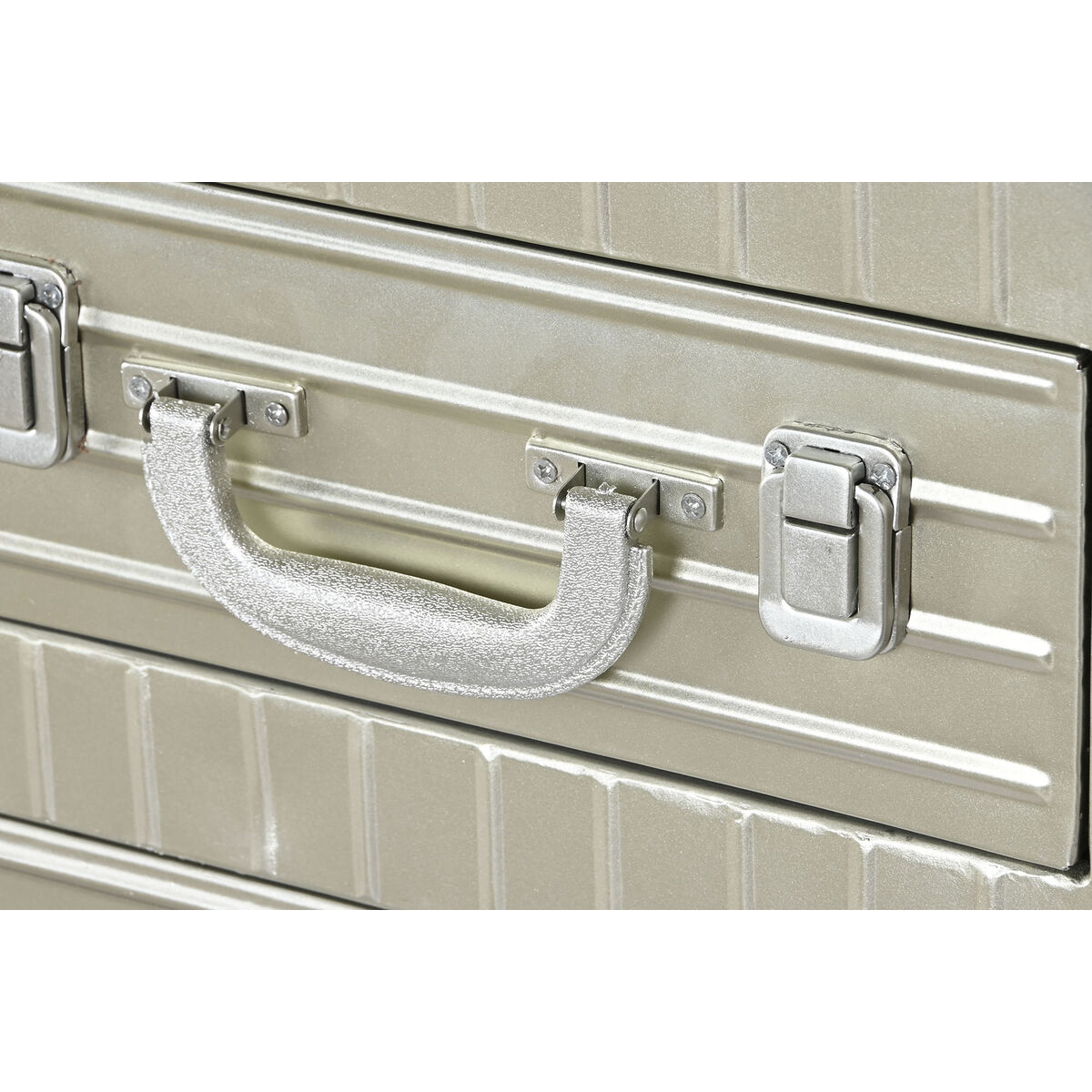 Credenza Home Esprit Argentato Metallo Legno Mdf 80 X 39 X 82 cm - Image 5