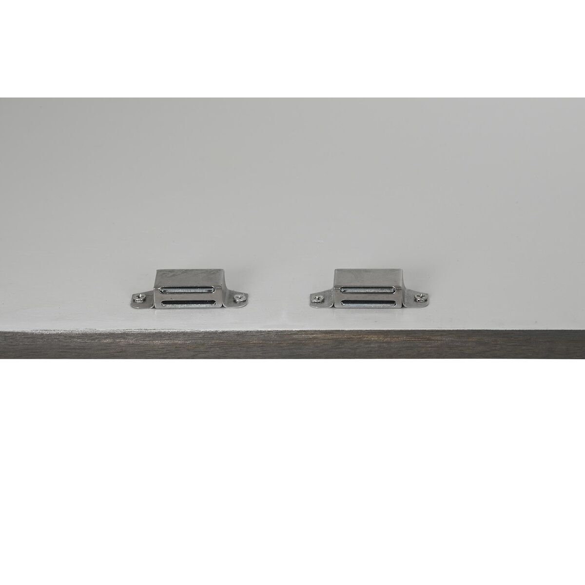 Credenza Dkd Home Decor Bianco Grigio Dorato Ottone Legno Di Mango 93 X 41 X 114 cm - Image 5