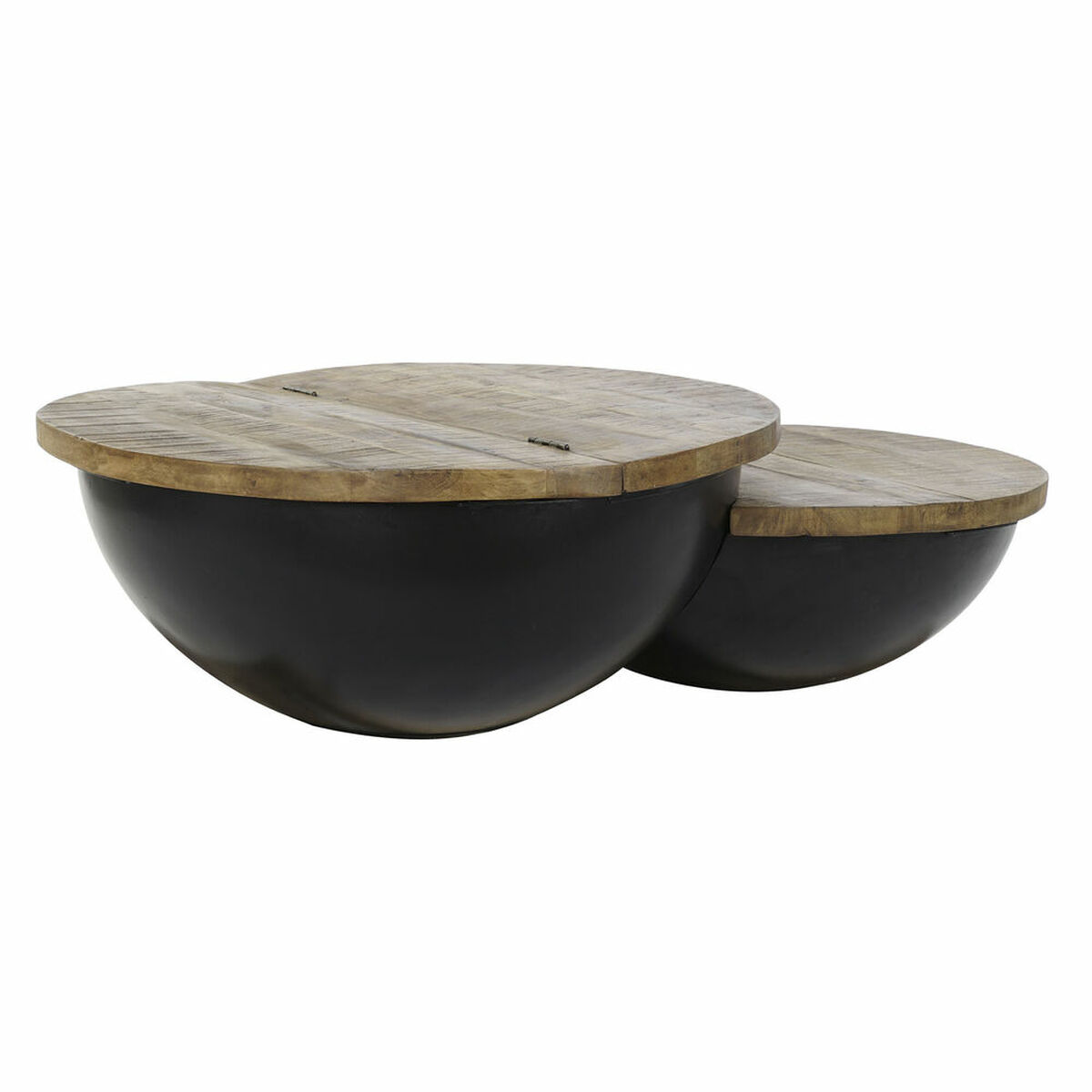 Tavolino Da Caffè Dkd Home Decor Legno Metallo 114 X 76 X 33 cm