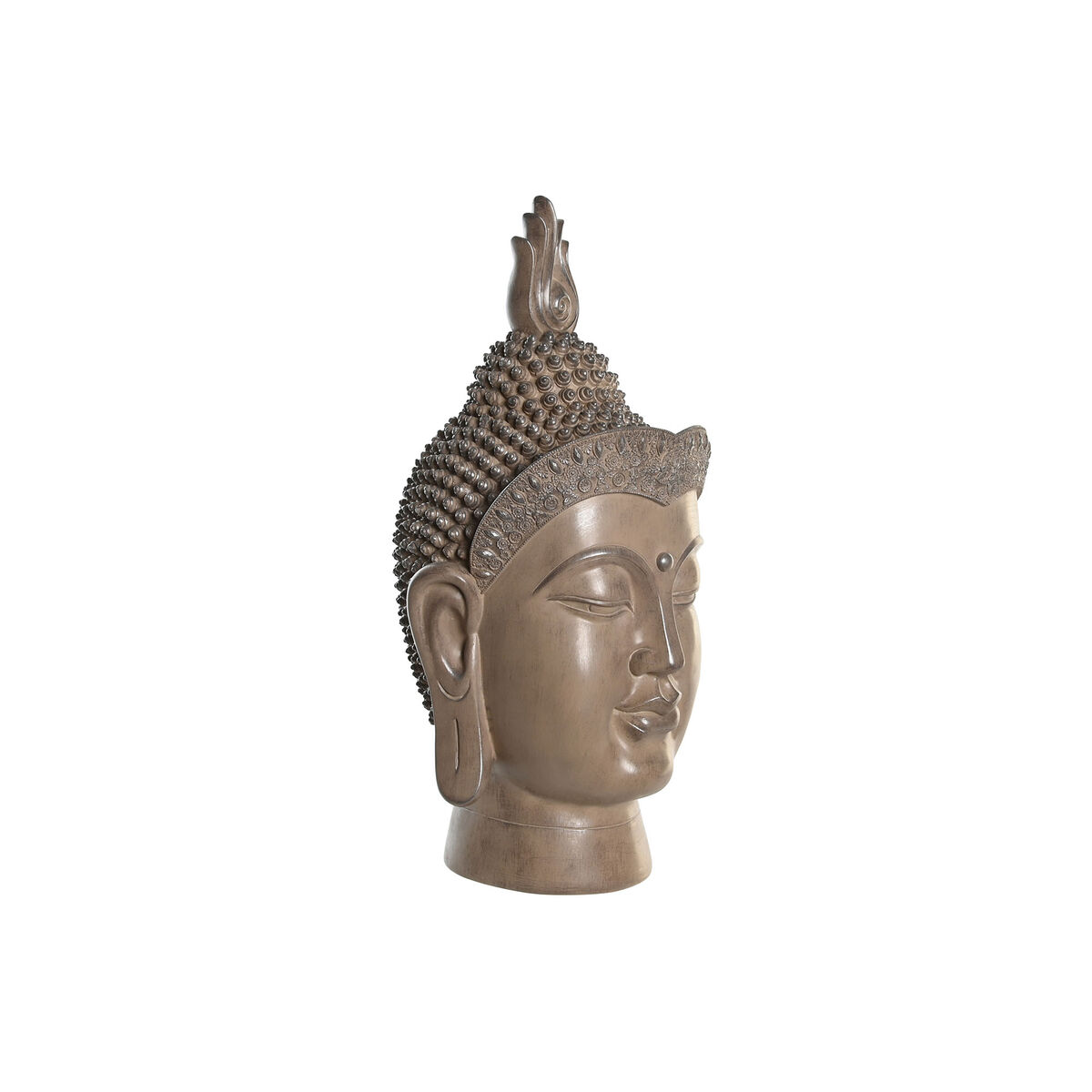 Statua Decorativa Dkd Home Decor 30 X 29 X 58 Cm Marrone Buddha Orientale
